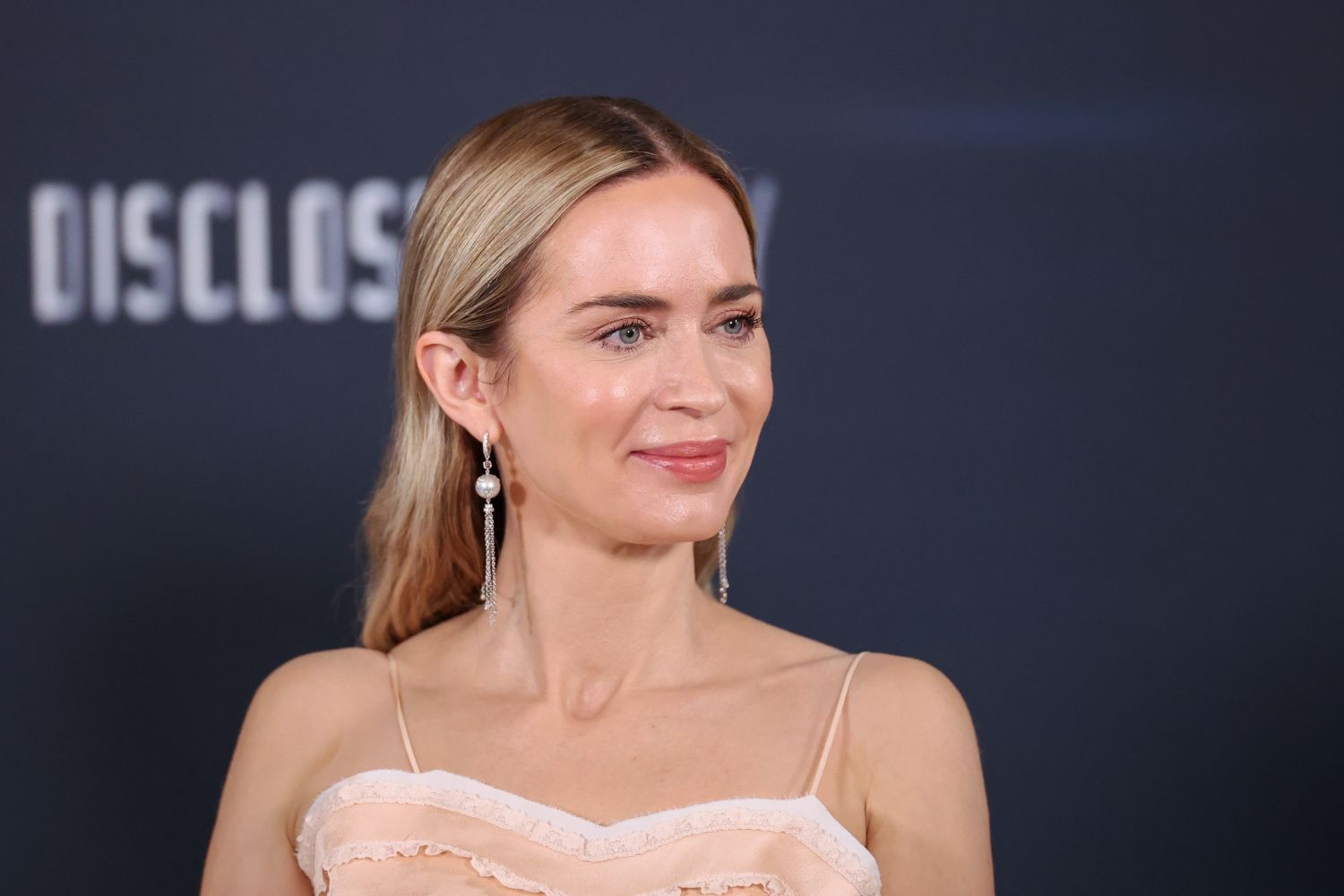 Emily Blunt attends “Disclosure Day” Paris Press Conference on June 2