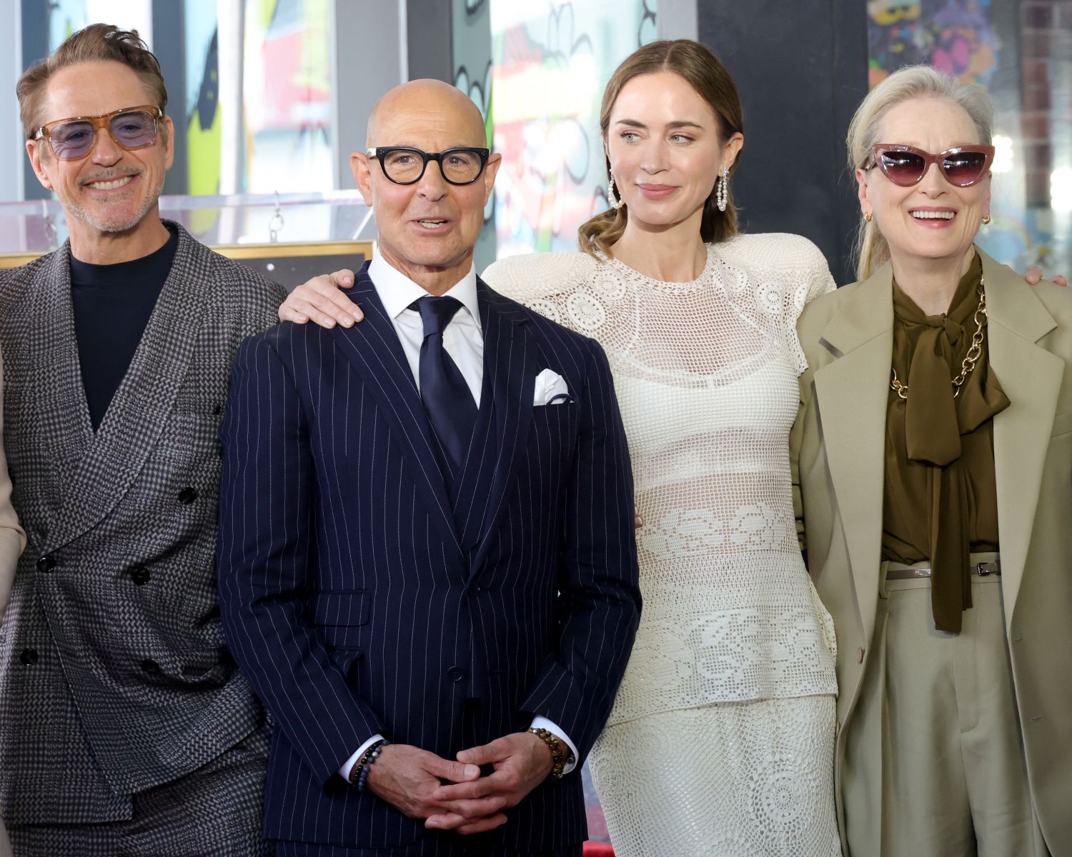 Gallery Update: Emily Blunt & Stanley Tucci’s Walk of Fame Ceremony!